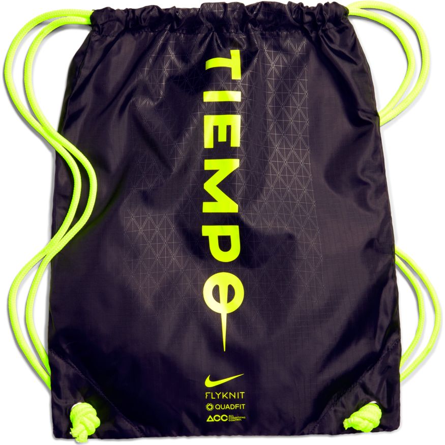 Nike Tiempo Legend 8 Elite FG - Black/ White/ Volt