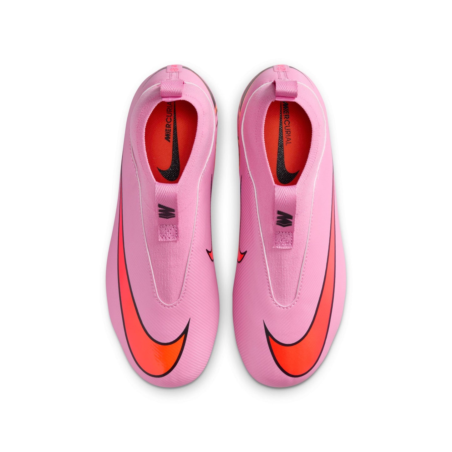 Nike Junior Superfly 10 Academy FG/MG Firm Ground/Multi Ground Soccer Cleats -Magic Flamingo/Black-Total Crimson