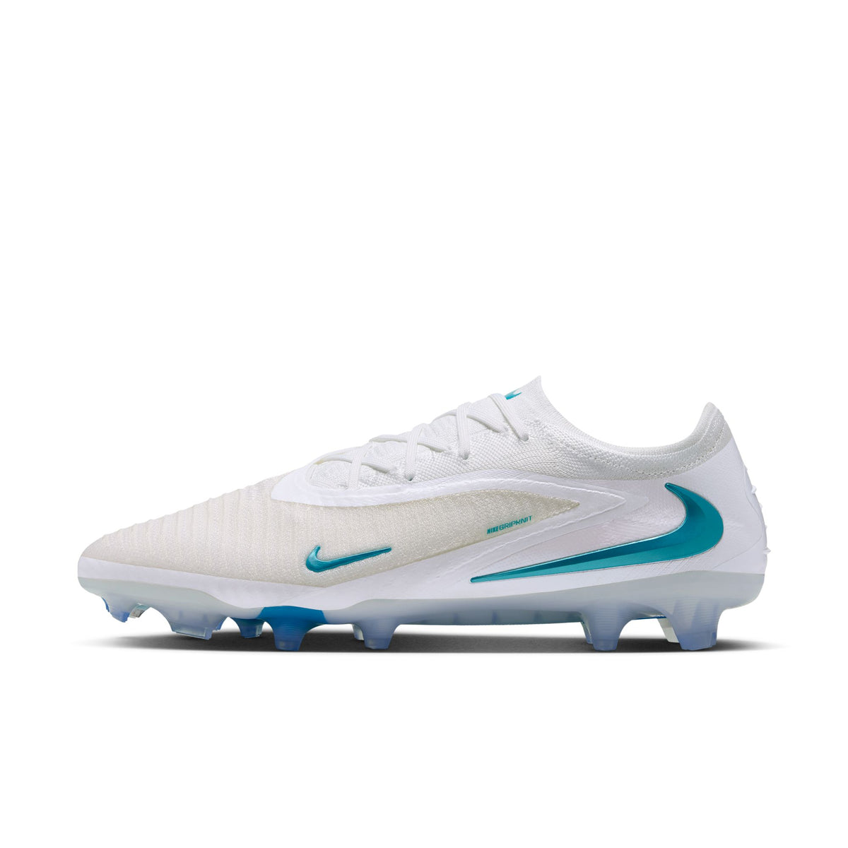 Nike Phantom 6 Low Elite FG Firm Ground Soccer Shoes - White/ Dusty Cactus/ White