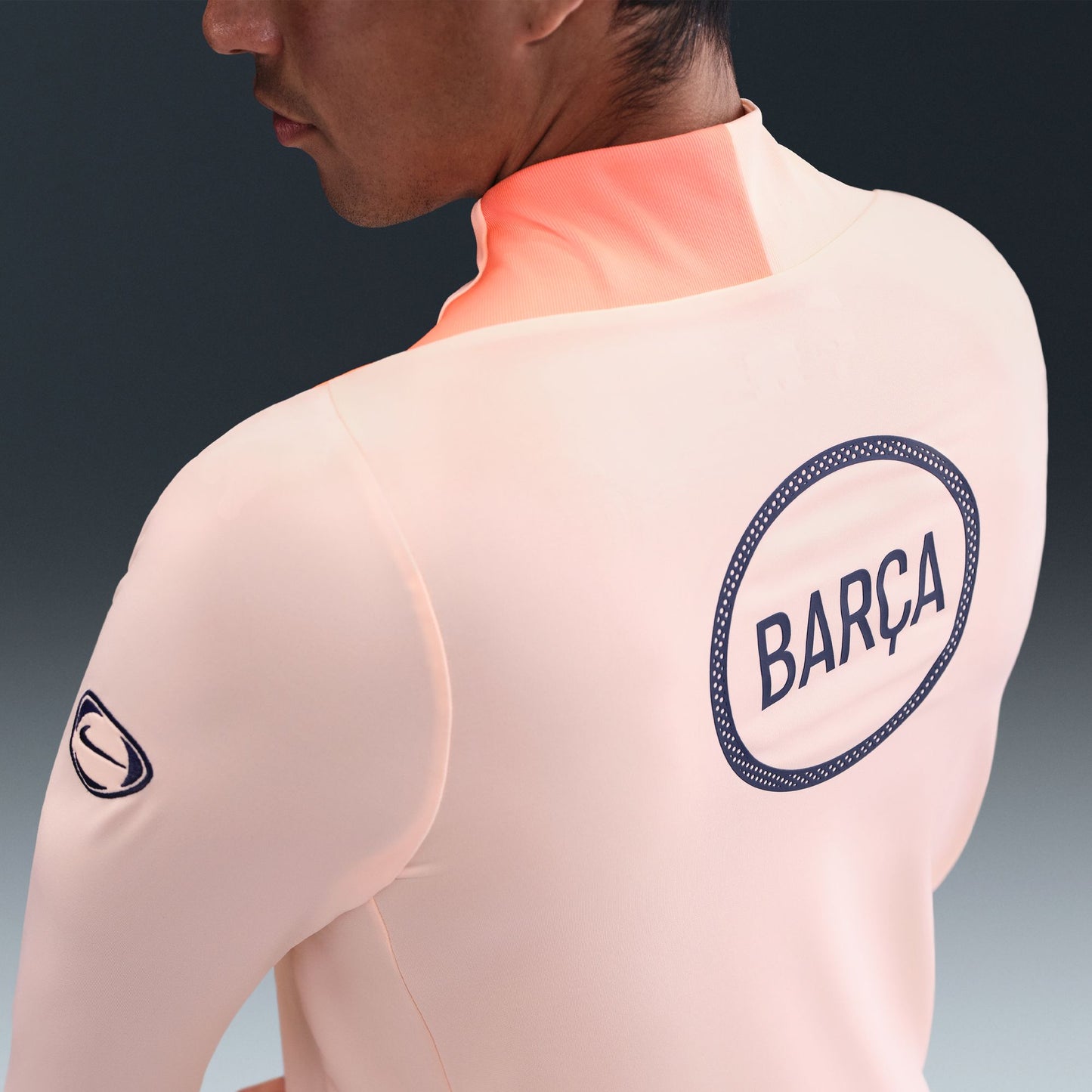 Men's Nike FC Barcelona Dri-FIT Strike Drill Top K 3R