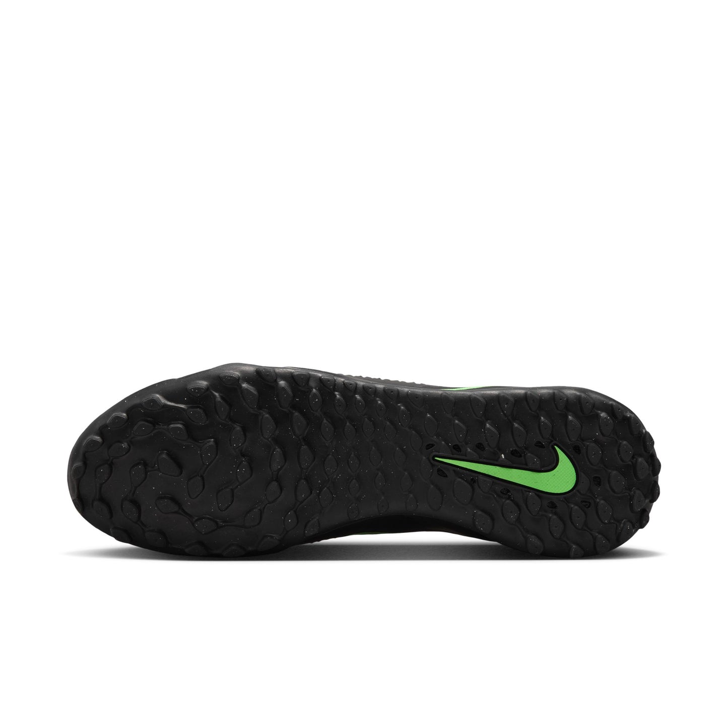 Nike Phantom 6 High Academy TF Turf Soccer Shoes - Black/ Illusion Green Black