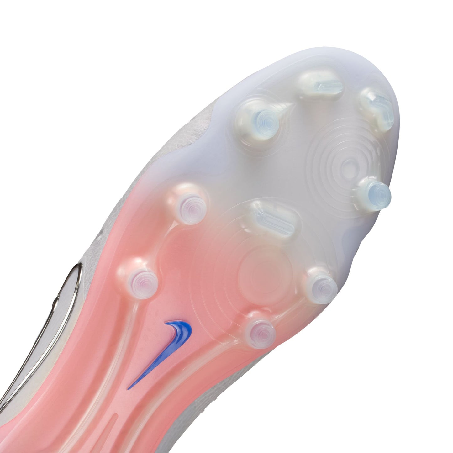 Nike United Tiempo Legend 10 Elite FG Firm Ground Soccer Cleat- Vast Grey/Racer Blue