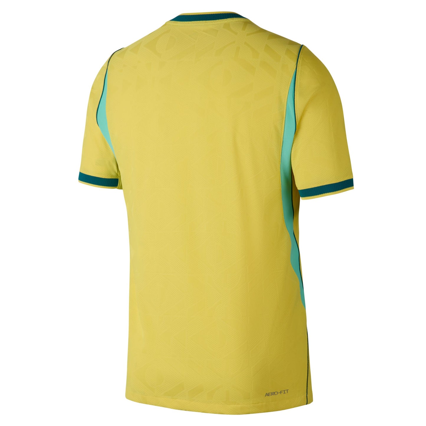 Nike Men's Dri-Fit Brazil Authentic Home Jersey 2026 - Canary/Light- Menta/Geode Teal