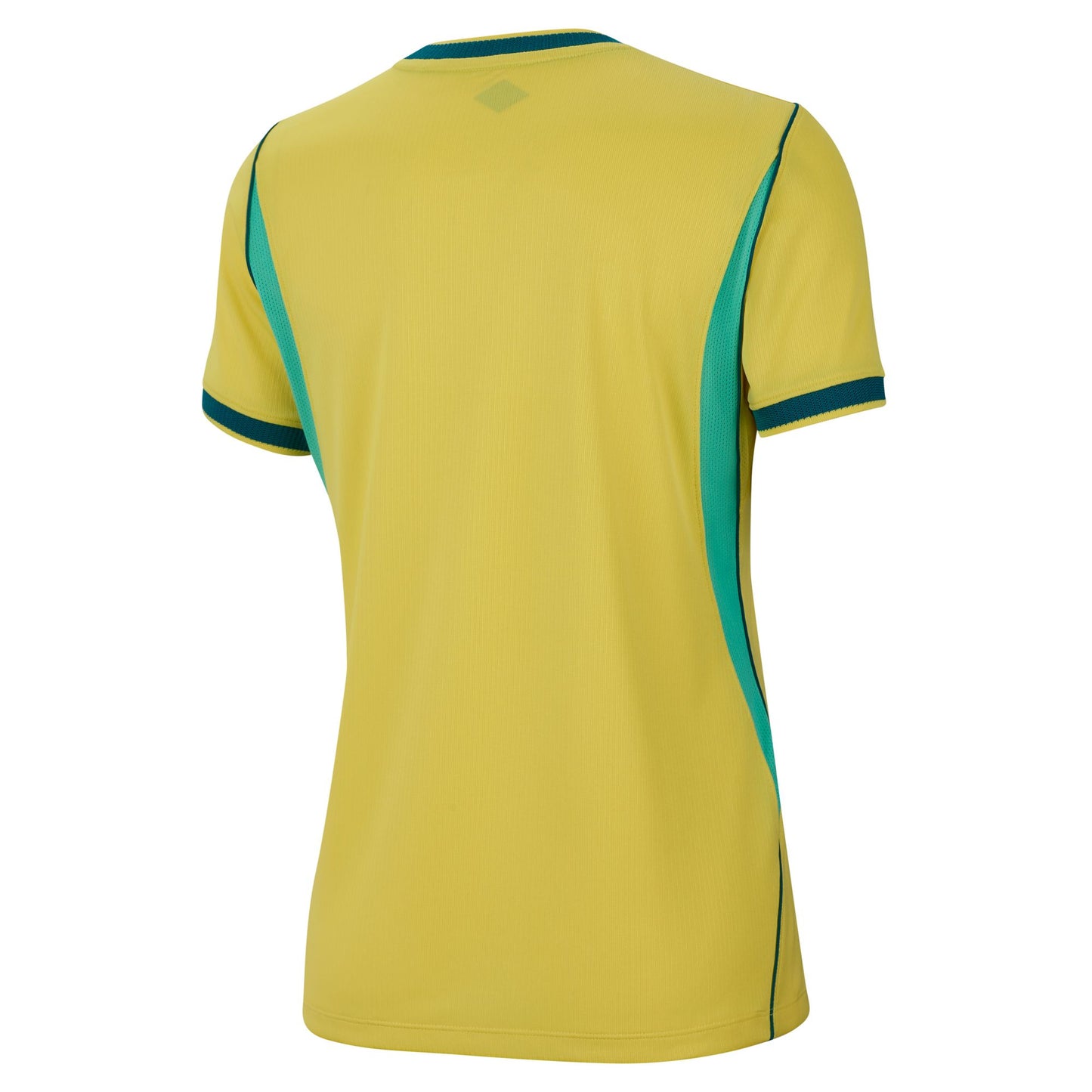 Nike Women's Brazil Replica Home Jersey 2026 - Canary/Light- Menta/Geode Teal