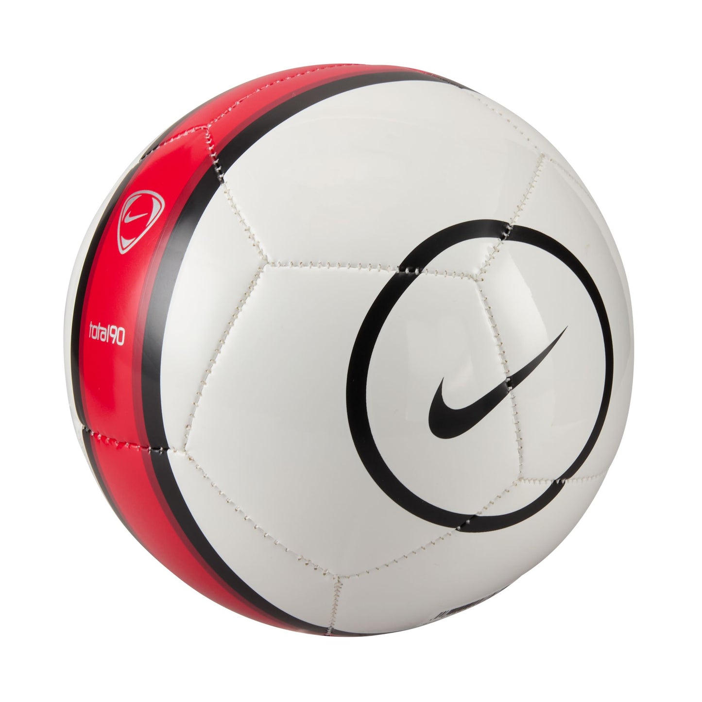 Nike Total 90 Skills Mini Soccer Ball 2025- White/Red