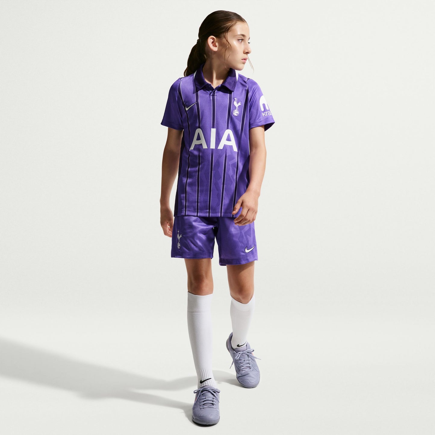Nike Kid's Tottenham Third Replica Jersey - Physic Purple/ New Orchid/ White