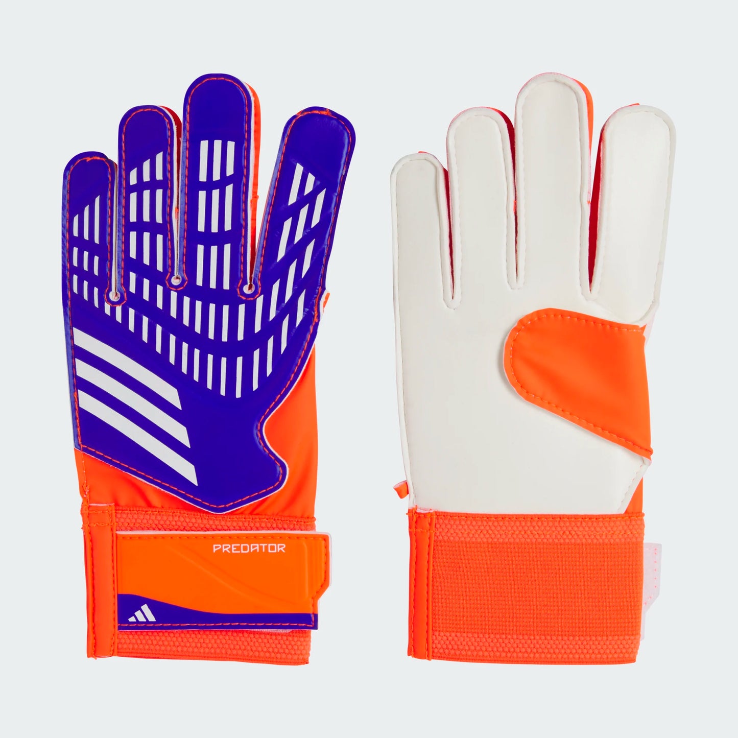 adidas Junior Predator GL Training Gloves - LucBlue/ Solred/ White