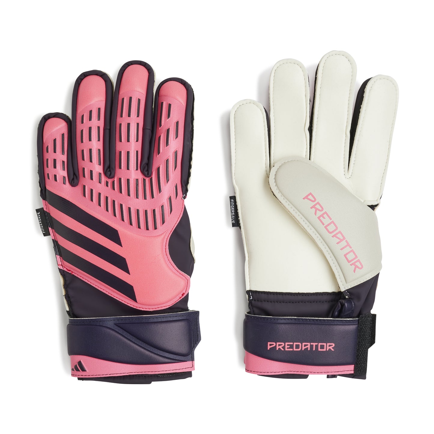 adidas Predator Goalkeeping Gloves Match Fingersave Junior - Turbo/ Aurbla/ Turbo