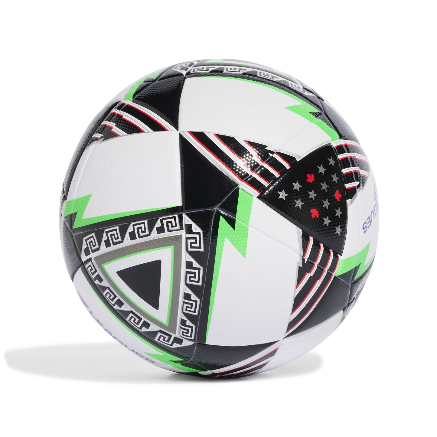 adidas Leagues Cup League Soccer Ball - Black/ Purple/ Green/ Gold