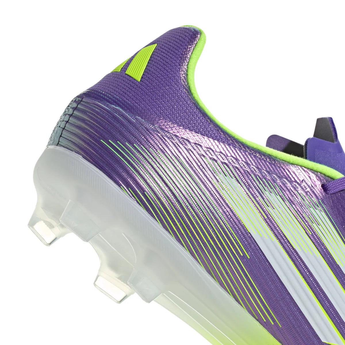 adidas F50 League FG Firm Ground - Ftwr Purple/ Core Black/Lucid Lemon