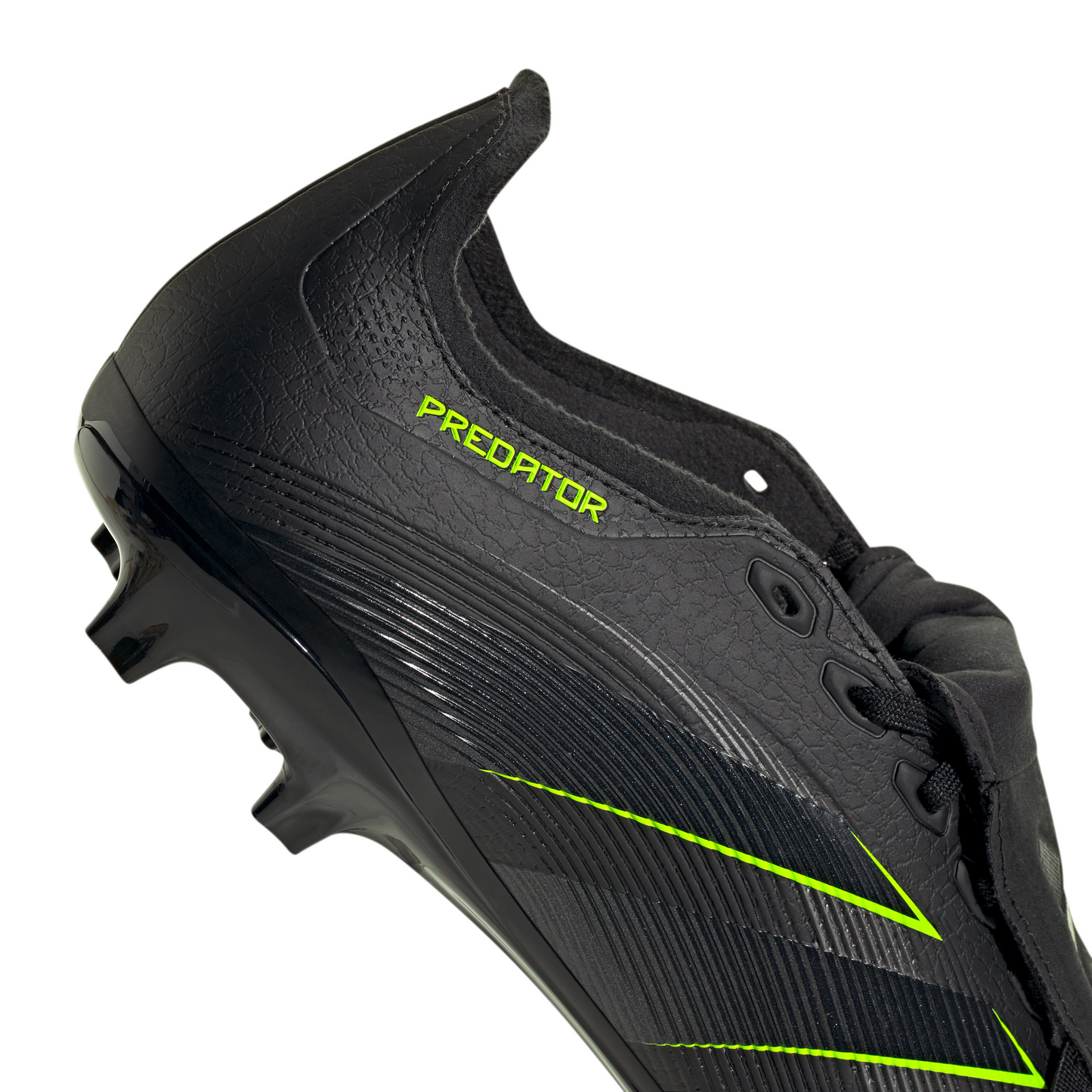 adidas Predator League FT FG Firm Ground -Core Black/Carbon/Lucid Lemon