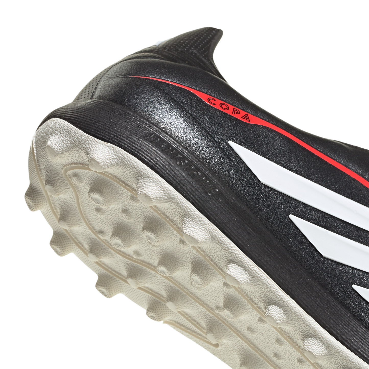 adidas Copa Pure IV League TF Turf Soccer Cleats- Core Black / Cloud White / Lucid Red