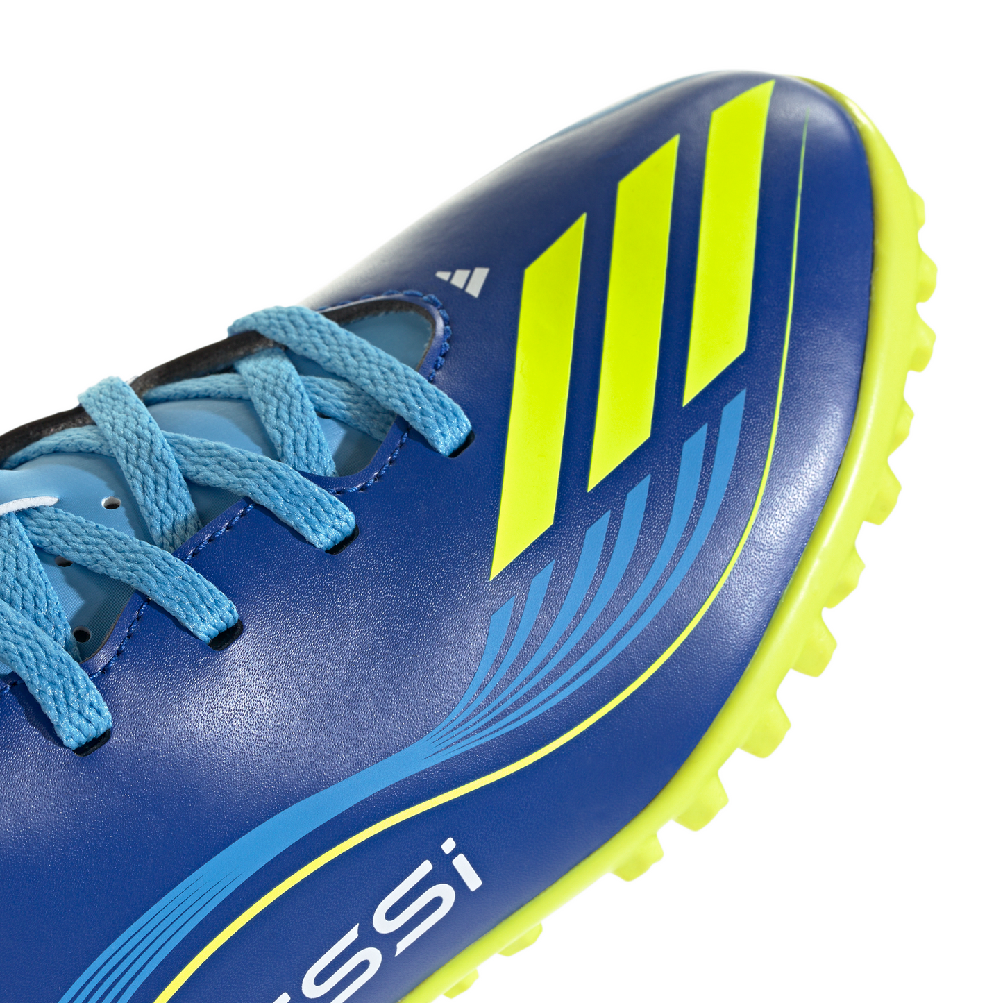 adidas F50 Club MESSI TF Turf Junior- Team Royal Blue/ Solar Yellow/ Semi Blue Burst