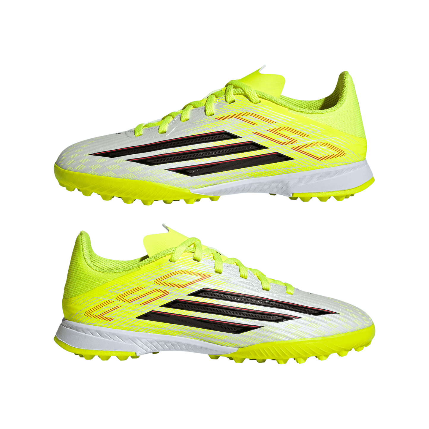 adidas F50 League TF Turf Junior - Team Solar Yellow/ Core Black/ Lucid Red