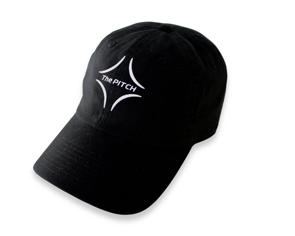 The Pitch Adjustable Cap - Black / Gerente