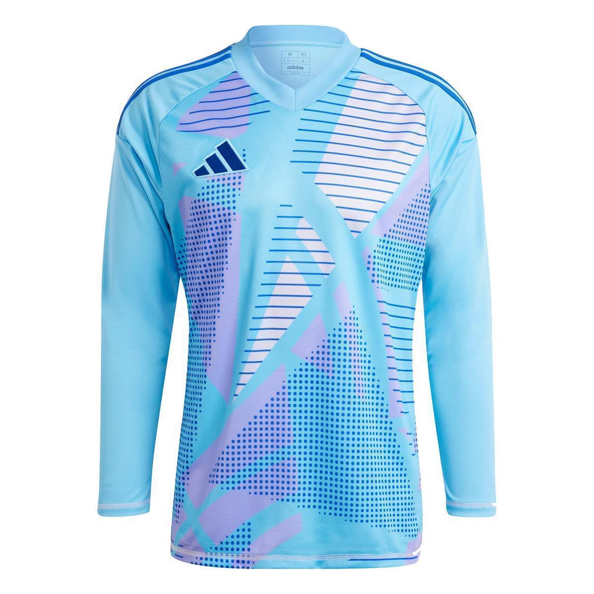 Youth adidas Tiro 24 Goalkeeper Jersey Longsleeve - Semi Blue Burst