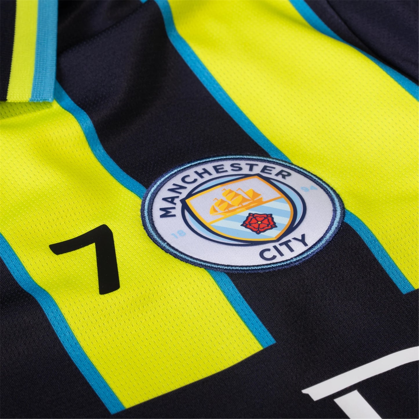 Youth's Puma Replica Manchester City Away Jerseys 2024/2025