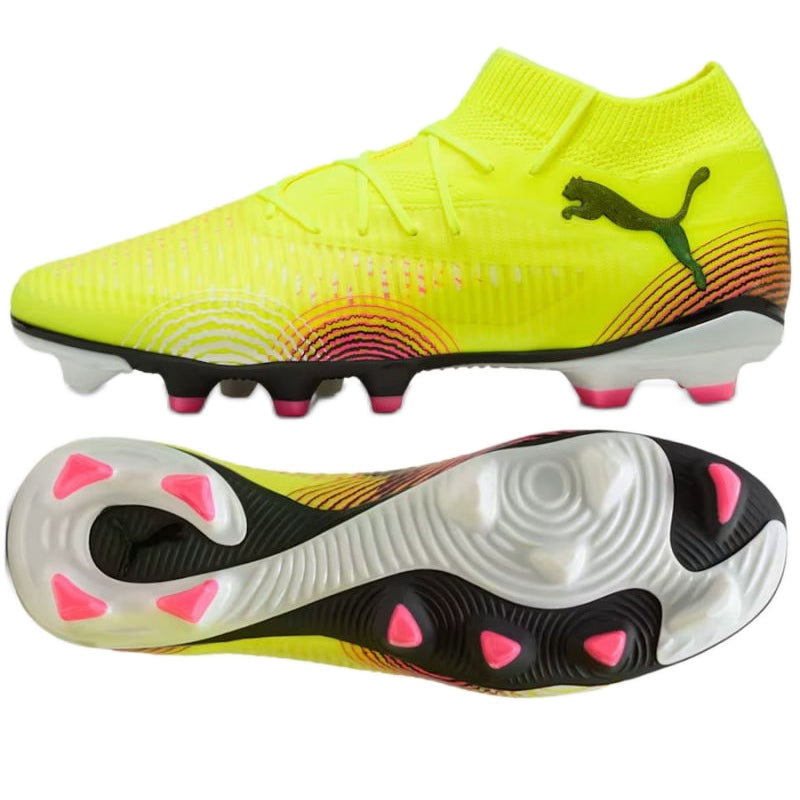 Future 8 Pro FG/AG Firm Ground/Artificial Ground- Yellow Alert-Puma Black-Sun Struck