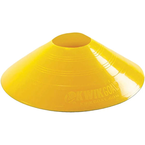 Kwik Goal Small Cones Pk 25 - Yellow