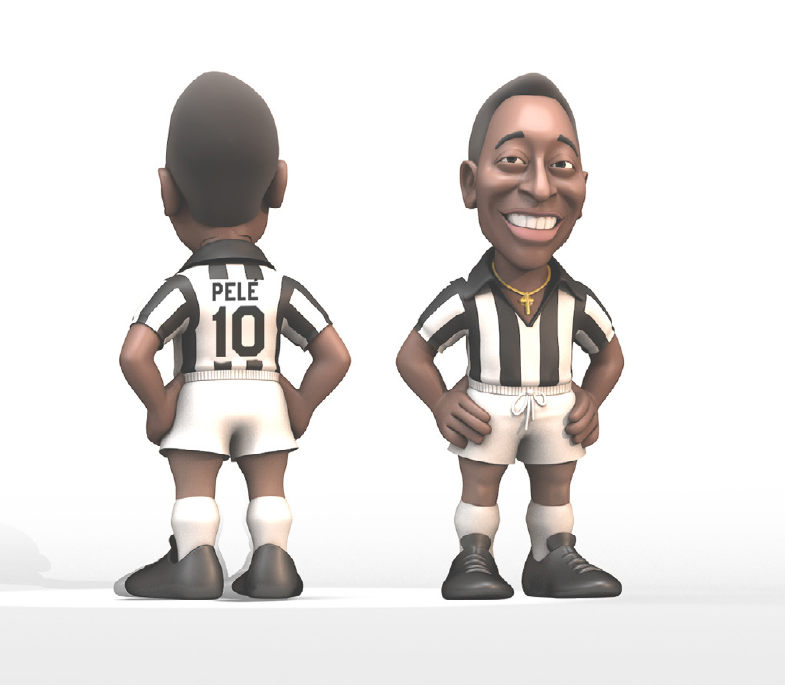 Pele - Santos Minix Collectible Figurines