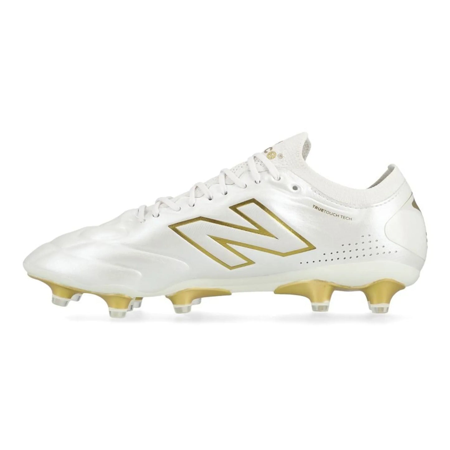 New Balance 442 Elite Knit FG/MG Firm Ground V3 First Edition Soccer Shoes- White/ Silver/ Black (Copy)
