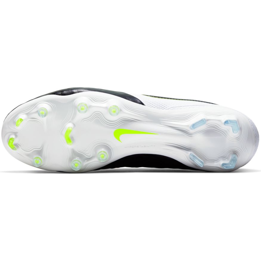 Nike Tiempo Legend 8 Elite FG - Black/ White/ Volt