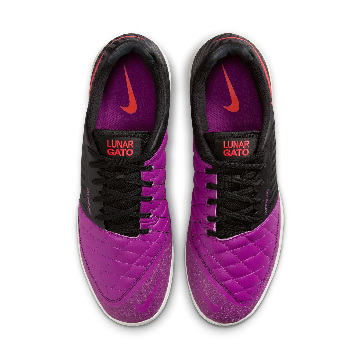 Nike Lunargato II  IN Indoor Soccer Shoes - Bold Berry/ Bright Crimson