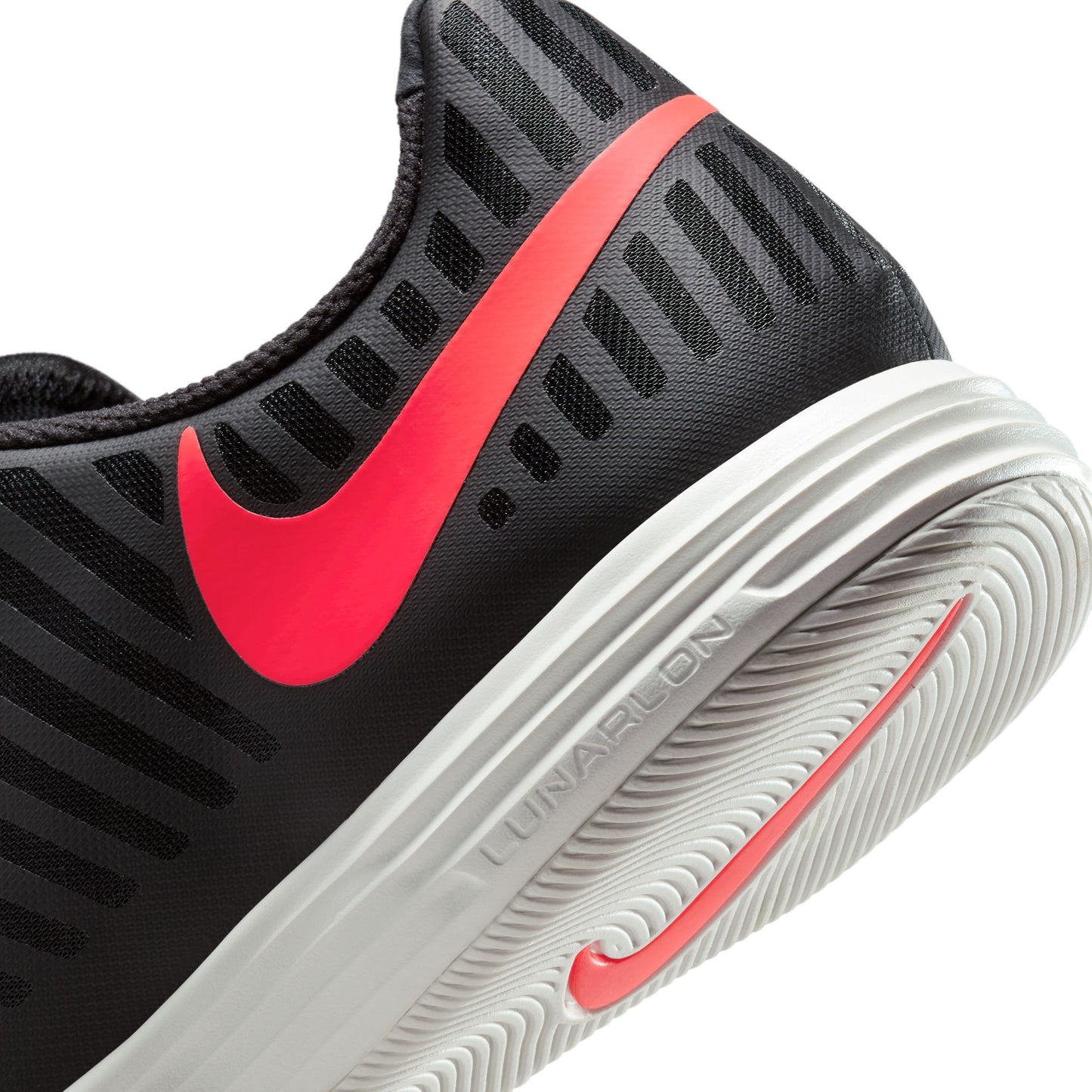 Nike Lunargato II  IN Indoor Soccer Shoes - Bold Berry/ Bright Crimson