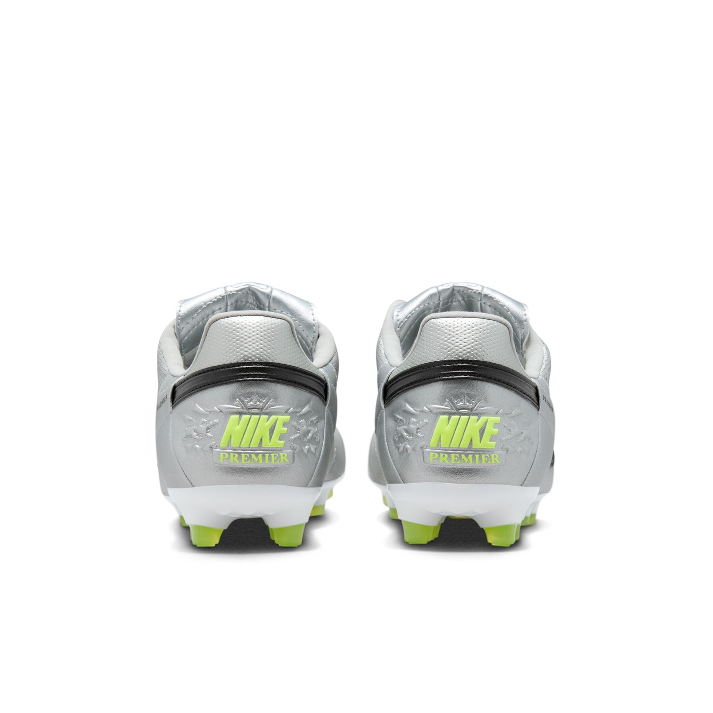 Nike Premier III FG Firm Ground Soccer Cleat - Metallic Silver/Black Volt