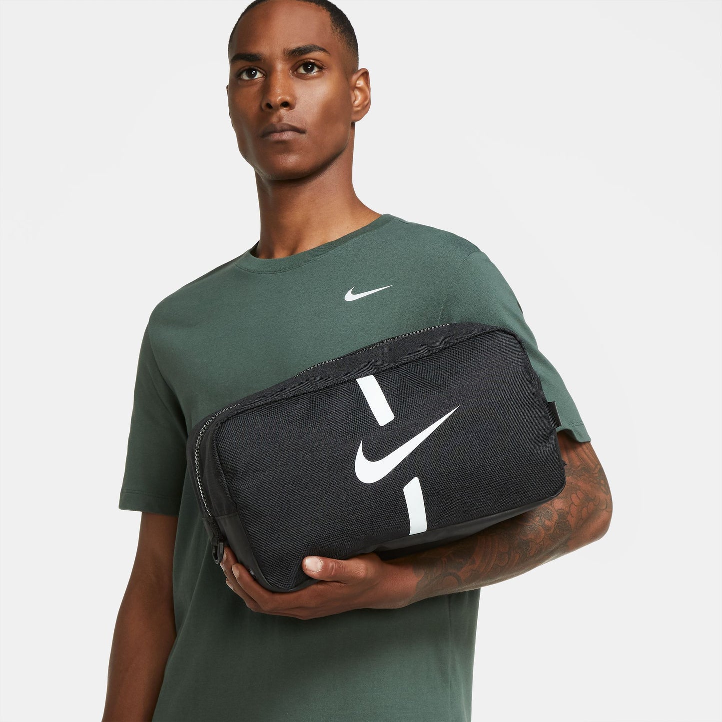 Nike Academy Soccer Shoe Shoe Bag - BLACK/BLACK/WHITE