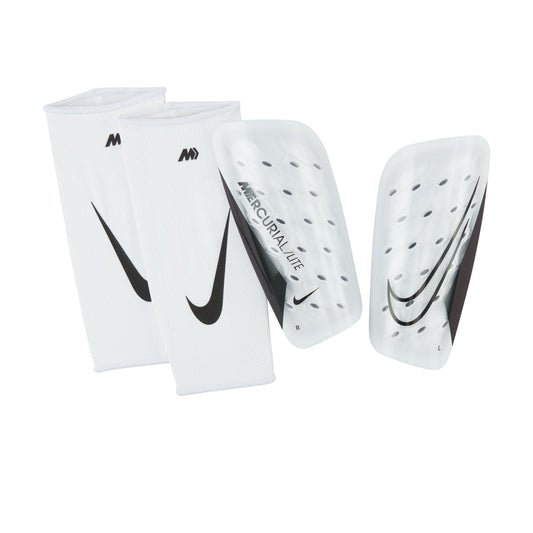 Nike Mercurial Lite Shin Guards - WHITE/WHITE/BLACK