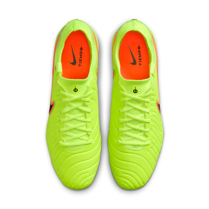 Nike Tiempo Legend 10 Elite FG Firm Ground Soccer Shoes - Yellow/ Volt Black