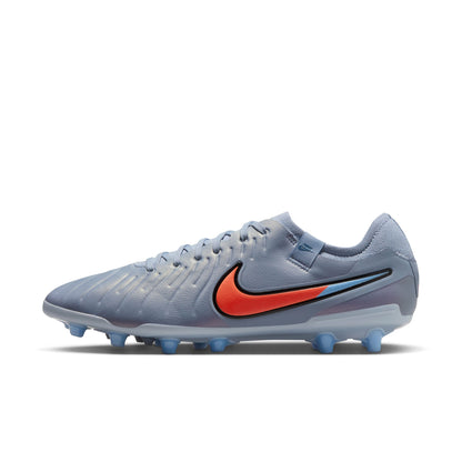 Nike Tiempo Legend 10 Pro AG Artificial Grass Soccer Cleats - Blue Eclipse/Black