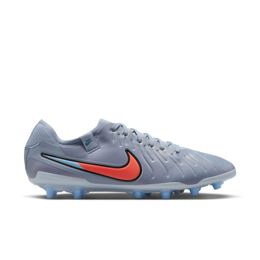 Nike Tiempo Legend 10 Pro AG Artificial Grass Soccer Cleats - Blue Eclipse/Black