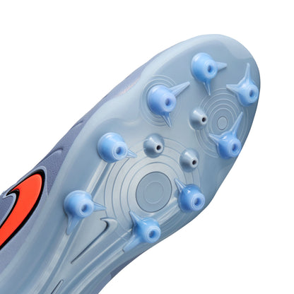 Nike Tiempo Legend 10 Pro AG Artificial Grass Soccer Cleats - Blue Eclipse/Black