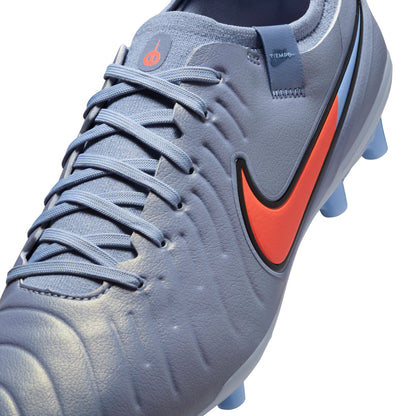 Nike Tiempo Legend 10 Pro AG Artificial Grass Soccer Cleats - Blue Eclipse/Black
