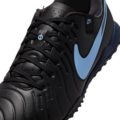 Nike Tiempo Legend 10 Academy TF Turf Soccer Shoes - Black/ Black