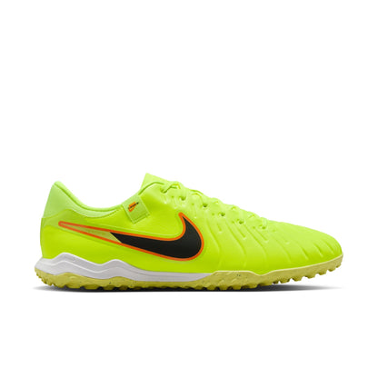 Nike Tiempo Legend 10 Academy TF Turf Soccer Cleat -Volt/ Black