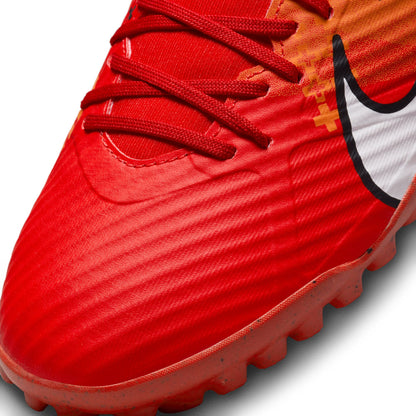Nike Superfly 9 Academy Mercurial Dream Speed TF Turf Shoes - LT Crimson/Pale Ivory- Bright Mandarin