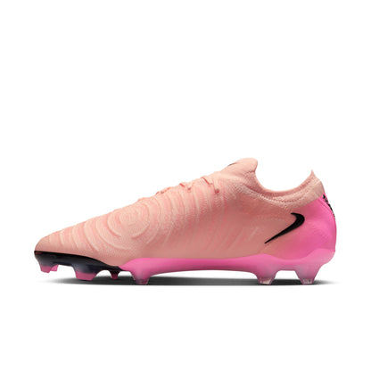 Nike Phantom GX Elite FG Firm Ground Soccer Cleat -Chrimson Tint/ Black- Pink Blast