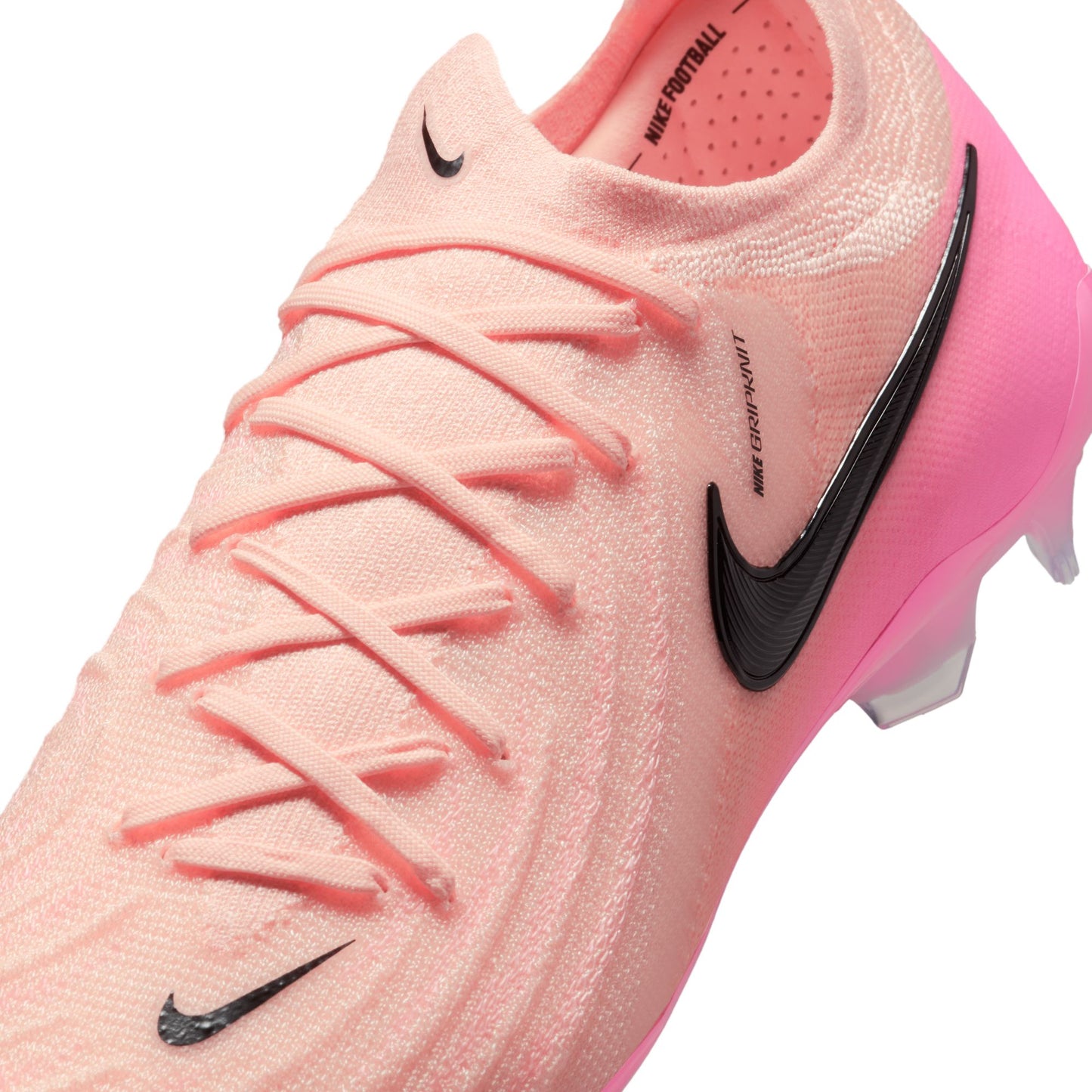 Nike Phantom GX Elite FG Firm Ground Soccer Cleat -Chrimson Tint/ Black- Pink Blast