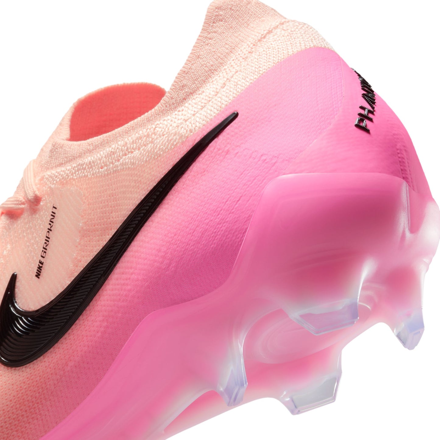 Nike Phantom GX Elite FG Firm Ground Soccer Cleat -Chrimson Tint/ Black- Pink Blast