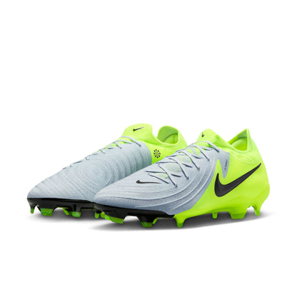 Nike Phantom GX II Pro FG Firm Ground Soccer Shoes - Metallic Volt/ Black Volt
