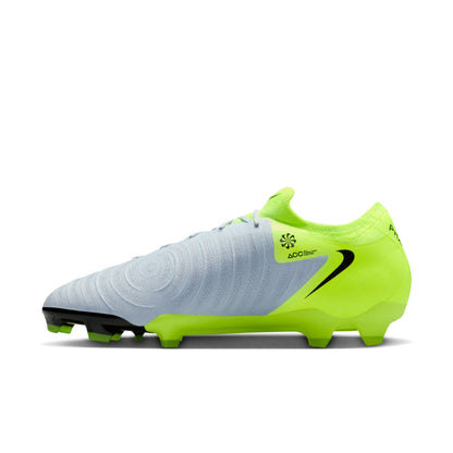 Nike Phantom GX II Pro FG Firm Ground Soccer Shoes - Metallic Volt/ Black Volt