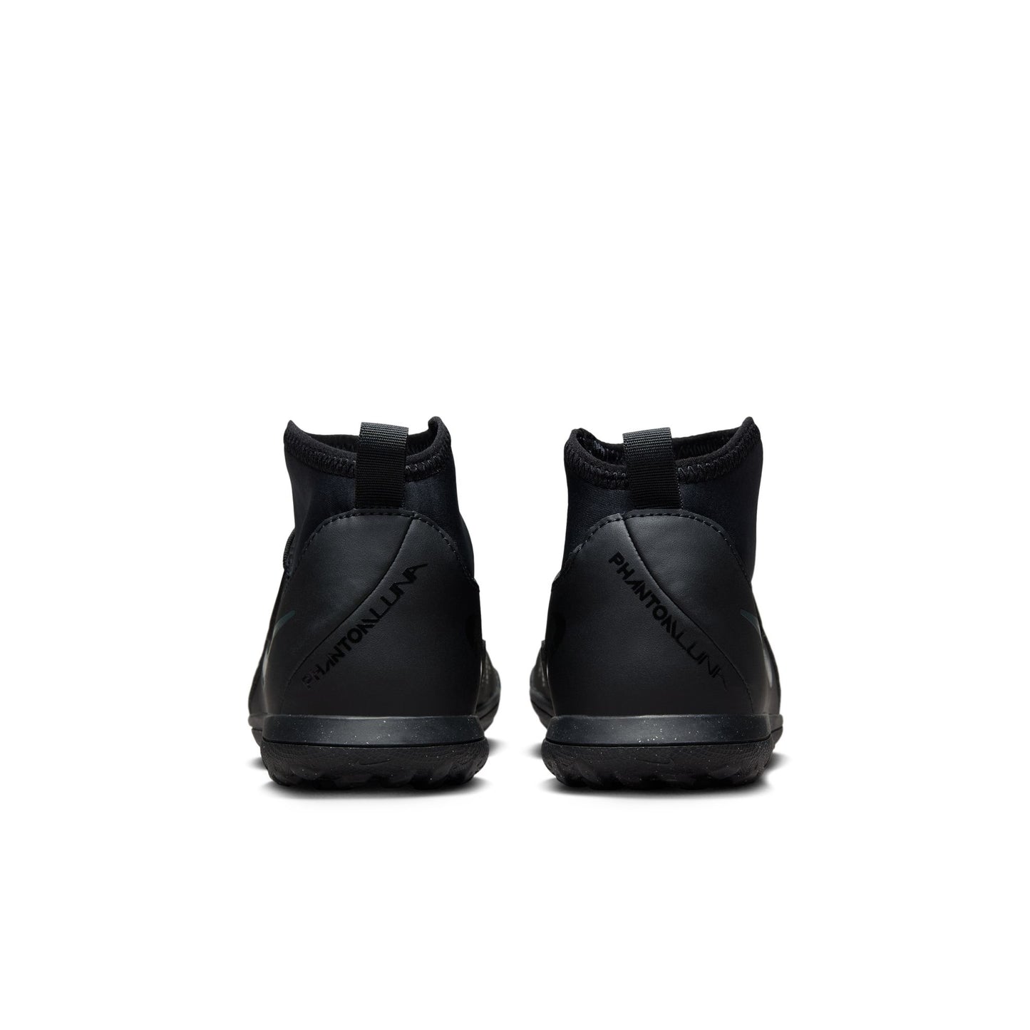 Nike Junior Phantom II Academy TF Turf Soccer Cleats - Black/ Black Deep Jungle