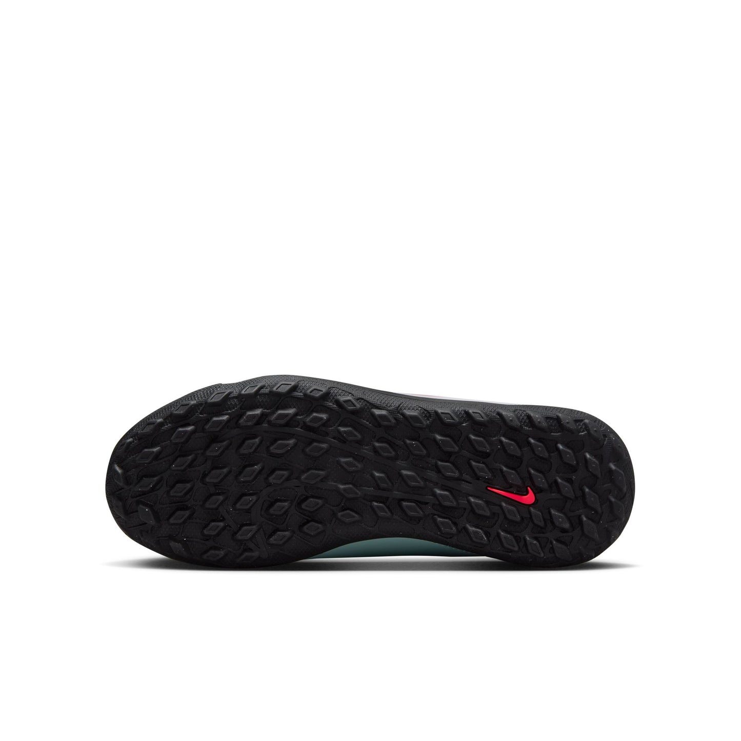 Nike Junior Phantom Luna II Club TF Turf Soccer Shoes- Mint/Atomic Red Off Noir