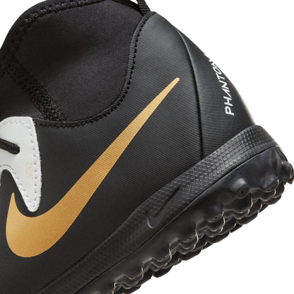 Nike Junior Phantom II Academy TF Turf Soccer Cleats - Lemonade/ Black