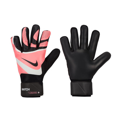 Nike Match Junior Jr. Gloves - Black/ Sunset Pulse/ Black