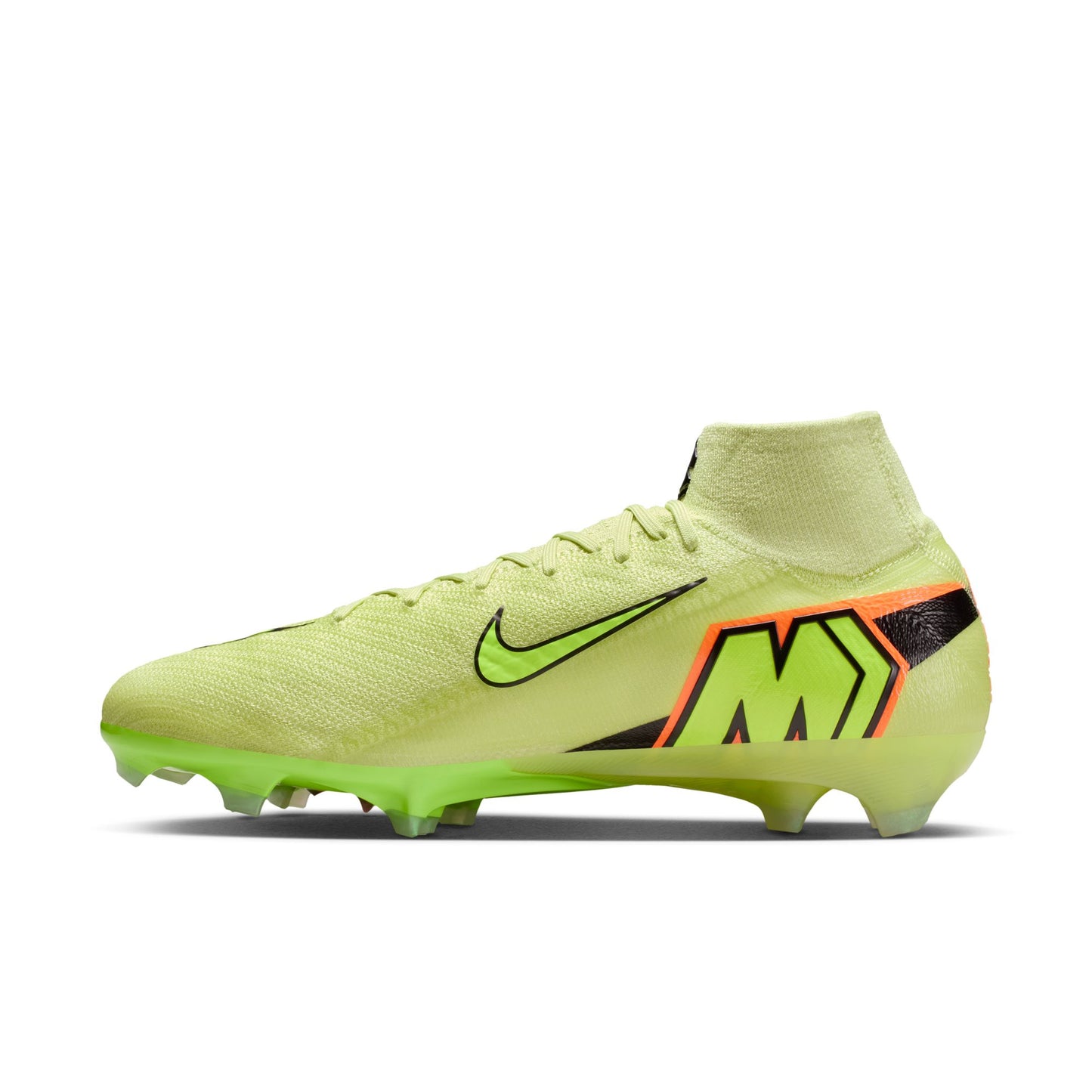 Nike Mercurial Superfly 10 Elite FG Firm Ground Soccer Cleat- Limelight/Volt-Hyper Crimson