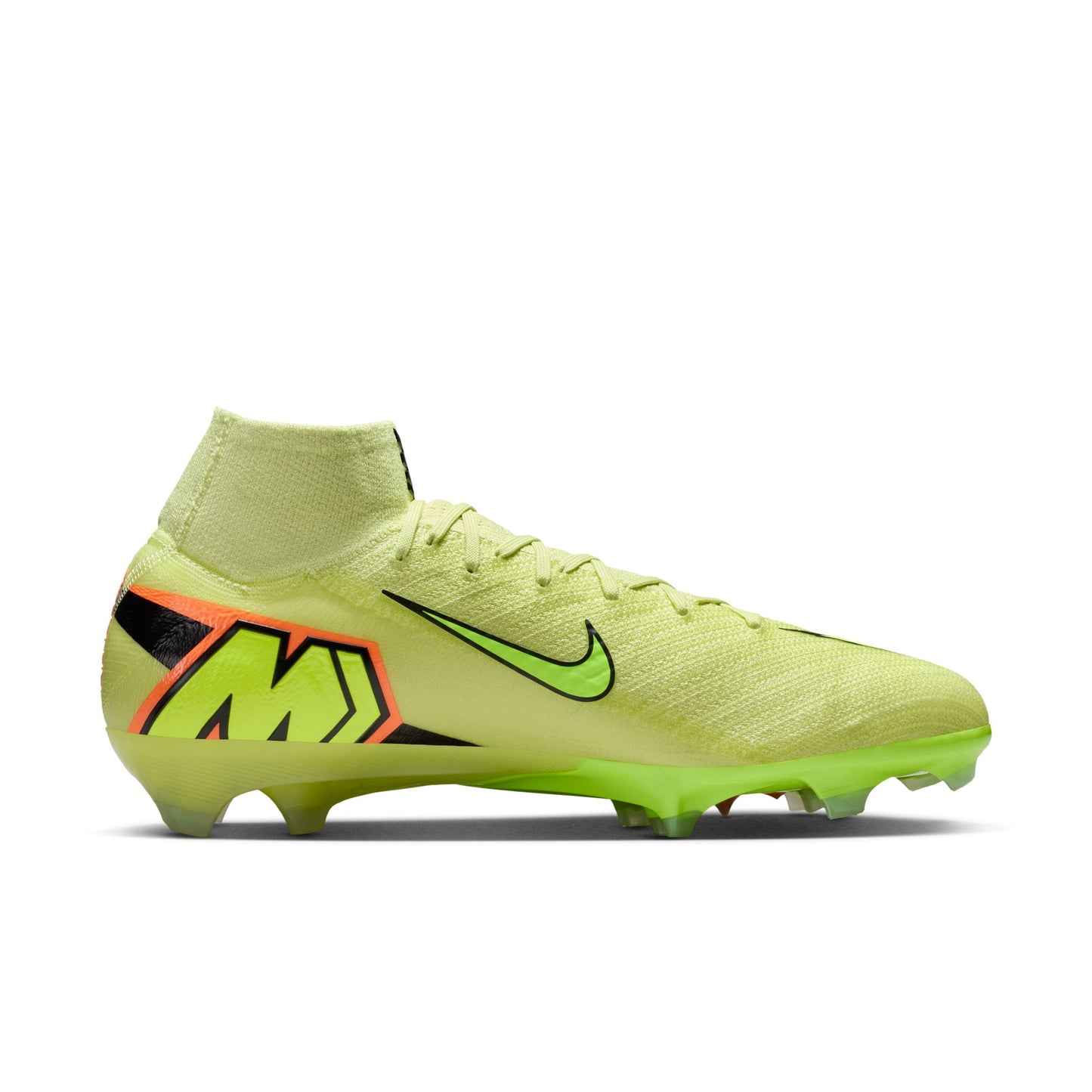 Nike Mercurial Superfly 10 Elite FG Firm Ground Soccer Cleat- Limelight/Volt-Hyper Crimson